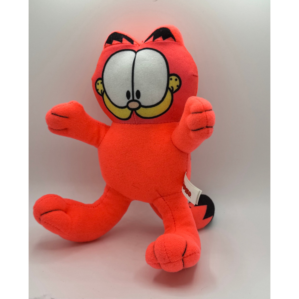 Garfield‎ Plush Toy Neon Orange Black Official